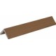 Carpgarant Composiet L-profiel 5,0x5,0x390 cm Dark teak
