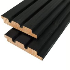 Design rabat douglas zwart gespoten 2,2x14,5 cm