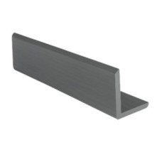 Carpgarant Composiet L-profiel 5,0x5,0x290 cm Grey