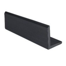 Carpgarant Composiet L-profiel 5,0x5,0x290 cm Charcoal
