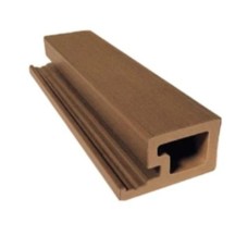 Carpgarant Composiet startprofiel cladding dark teak 2,6x5,0x290 cm