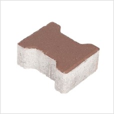 H-profielsteen 8 cm heidepaars met deklaag H-profielsteen 8 cm heidepaars met deklaag