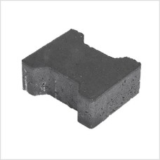 H-profielsteen 10 cm zwart met deklaag H-profielsteen 10 cm zwart met deklaag