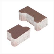 H-profielsteen 8 cm heidepaars passtuk met deklaag H-profielsteen 8 cm heidepaars passtuk met deklaag