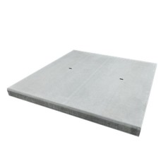 X-Con Industrieplaat met hijsvoorziening 200x200x14 cm stroef enkel net