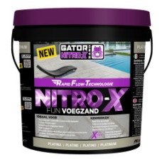 Gator Nitro X fijn voegmortel platina emmer 12,5 kg Gator Nitro X fijn voegmortel platina emmer 12,5 kg