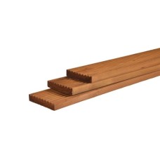 Vlonderplank vuren bruin geïmpregneerd 2,8x14,5x210 cm