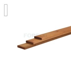 Stachetteregel vuren bruin geïmpregneerd 1,8x4,5 cm