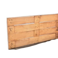 Robinia beschoeiingsschot met doek 40x200 cm