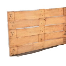 Robinia beschoeiingsschot met doek 50x200 cm