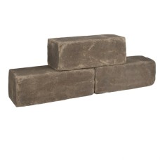 Palinoblock getrommeld 60x15x15 cm Taupe