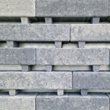 Waterpasserende longstone WaterWijs 31,5x10,5x7 cm grijs zwart