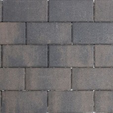 Patio betonklinker 21x10,5x8 cm dark sepia