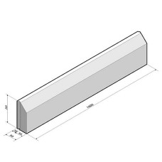 Rijwielpadband 3/8x20x100 cm grijs