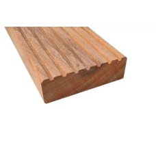 Hardhouten brugdekdelen azobé 3,5x14 cm