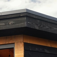 Daktrimset aluminium RAL 9005 1072469