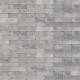 Trommel opritsteen 20x5x7 cm Antica grijs zwart