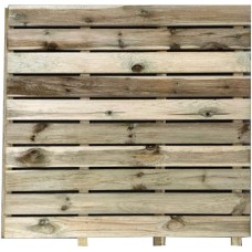 Vlondertegel reliëf grenen geïmpregneerd 100x100 cm Den Helder ACTIE