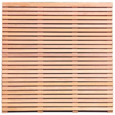 Tuinscherm hardhout fijn lamel dubbelzijdig 180x180 cm