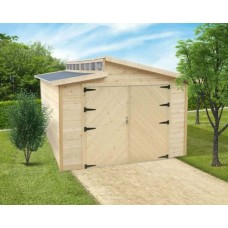Garage Solid Torino 360 x 570 cm houten deur