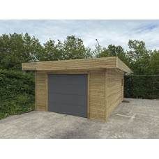 Garage Carport Solid Modern 506 x 700 cm geïmpregneerd