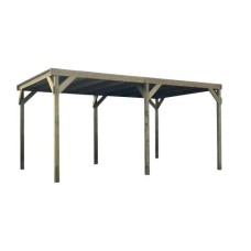Carport Solid 300 x 500 cm geïmpregneerd