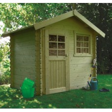 Blokhut Solid Saran 298x198 cm geïmpregneerd