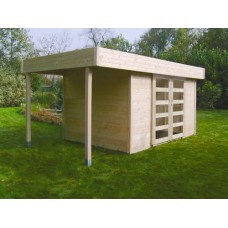 Blokhut Solid Larvik 333+121x245 cm Blokhut Solid Larvik 333+121x245 cm