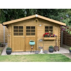 Blokhut Solid Chimay 358x298 cm geïmpregneerd