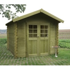 Blokhut Solid Nimes 238x238 cm geïmpregneerd