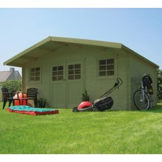 Blokhut Solid Montreux 508x508 cm geïmpregneerd