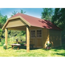 Blokhut Solid Cork 298x298+265 cm Blokhut Solid Cork 298x298+265 cm