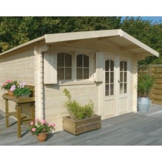 Blokhut Solid Tignes 418x388 cm