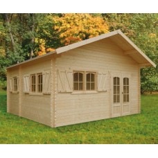 Blokhut Solid Weekend 508x508 cm