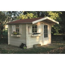 Blokhut Solid Servoz 298x298 cm