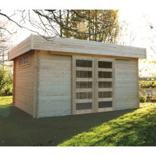 Blokhut Solid Viborg 418x328 cm Blokhut Solid Viborg 418x328 cm