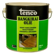 Tenco Bangkirai olie 2500 ml