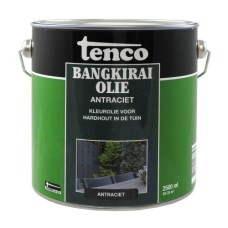 Tenco Bangkirai olie Antraciet 2,5 liter