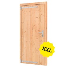 Douglas enkele klampdeur XXL RVS beslag 120x215 cm linksdraaiend