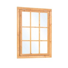 Douglas uitzetraam RVS beslag 100x155,4 cm