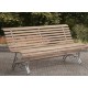 Lattenbank 3-zits 180 cm Hardhout