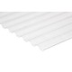 Dakplaat doorzichtig/helder 0,8 mm x L260xB109 cm