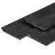 Zweeds rabat douglas excellent zwart gespoten 1,1-2,7x19,5x500 cm