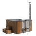 Hottub thermowood Deluxe vierkant