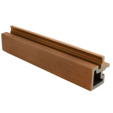 PuraTech composiet gevelbekleding hoekprofiel teak 6,7x6,7x290 cm PuraTech composiet gevelbekleding hoekprofiel teak 6,7x6,7x290 cm