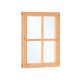 Douglas vast raam 4 ruits 64,2 x 81,2 cm P175341