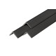 PuraShield composiet hoekprofiel ebony black 5x4,1x300 cm