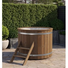 Koudwaterdouche ø120 cm thermowood