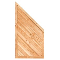 Tuinscherm Kufstein douglas 180>90x180 cm verloop Tuinscherm Kufstein douglas 180>90x180 cm verloop