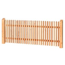 Douglas palissadehek geschaafd modern 200x80 cm